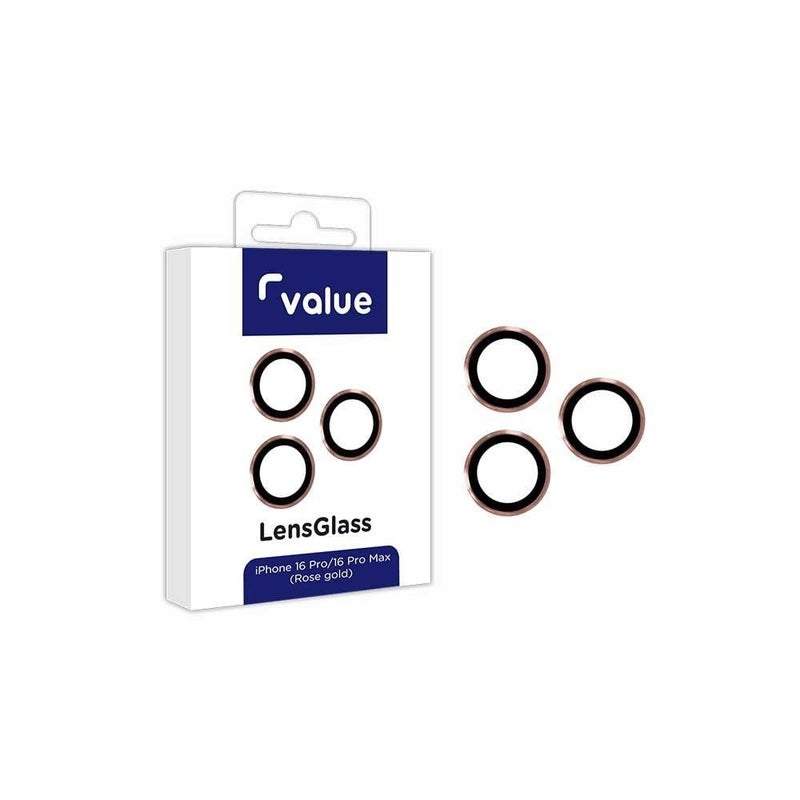 Value Back Color Full Lens Protector for iphone 16 Pro / 16 Pro Max - Grey